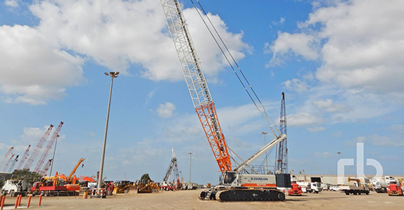 UNUSED 2015 ZOOMLION QUY180 180 Ton Crawler Crane sold at Ritchie Bros. auction UNUSED 2015 ZOOMLION QUY180 180 Ton Crawler Crane sold at Ritchie Bros. auction